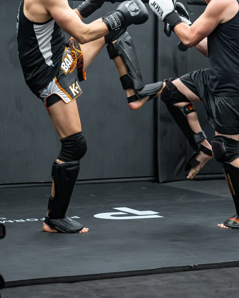 Sparring im P1 Performance Center Pforzheim
